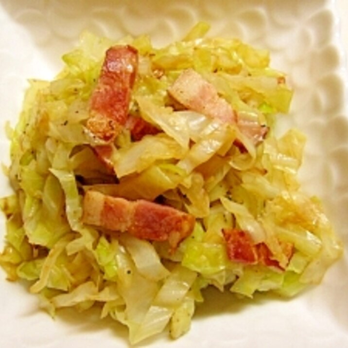 ダイエットに キャベツとベーコンの蒸し焼き レシピ 作り方 By 帰って来たvan 楽天レシピ